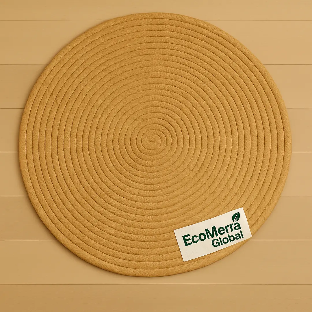 Braided Jute Rug / Round Mat