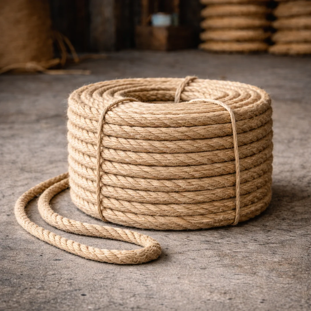 Reinforced Jute Rope (24 lb · 4 Ply)