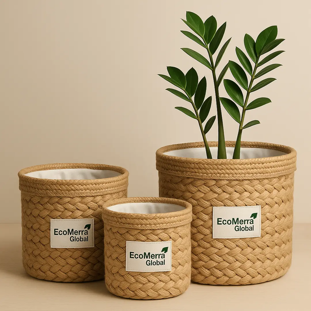 Jute Plant Hanger / Macramé Basket